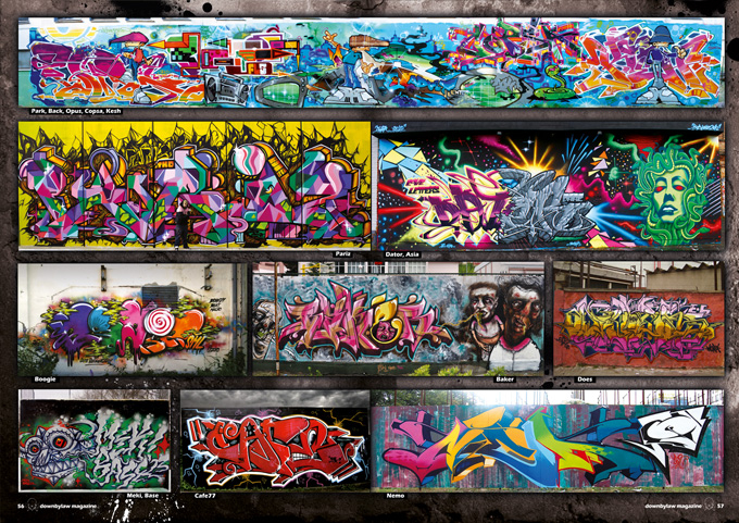 On The Run Book #7 - Graffiti Tattoo - kings on Skin