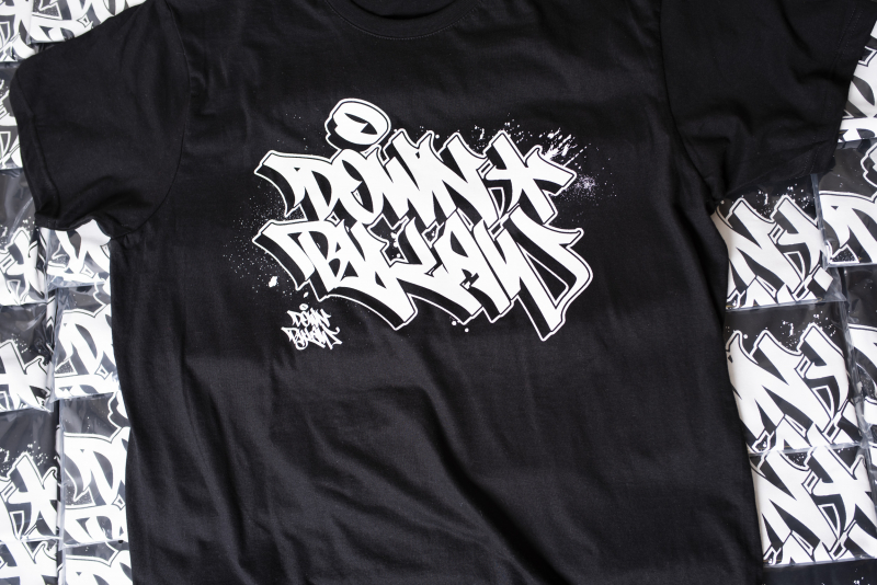 Downbylaw Dater Scetch T-Shirt / Yellow