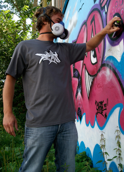 Downbylaw Slider Scetch T-Shirt / Purple