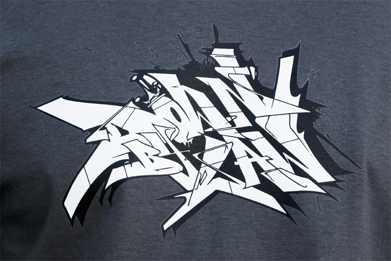 Downbylaw Slider Scetch T-Shirt / Purple