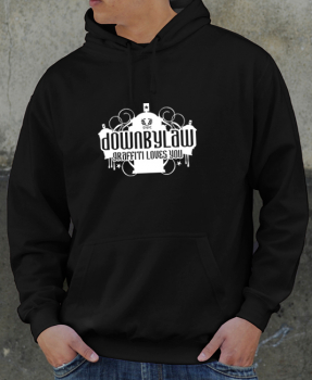 Downbylaw Hoodie Graffiti.Loves.You