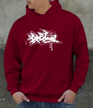 Downbylaw Hoodie DBL-Logo Hocus.One Red Hot Chilli