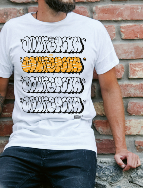 Downbylaw T-Shirt by Mega Smer - ORGANIC