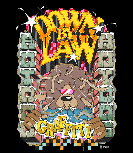 Downbylaw Magazine Shirt by Hot Dog