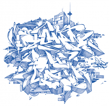 Downbylaw Scetch - T-Shirt by Skore 79