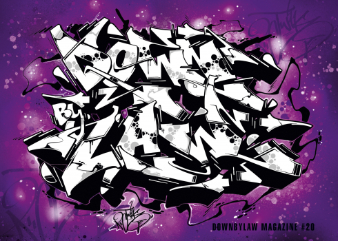 Downbylaw Magazine 20 Sticker