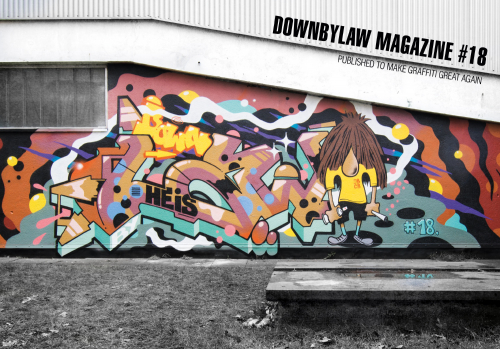 Downbylaw Magazine 18 Sticker