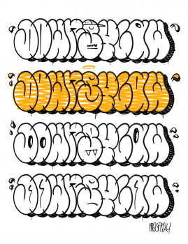 Downbylaw T-Shirt by Mega Smer - ORGANIC