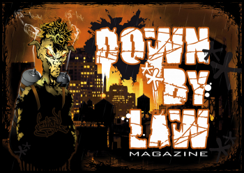 Downbylaw Magazine #6 Sticker