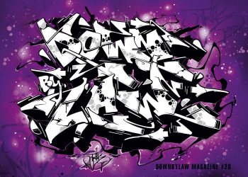 Downbylaw Magazine 20 Sticker